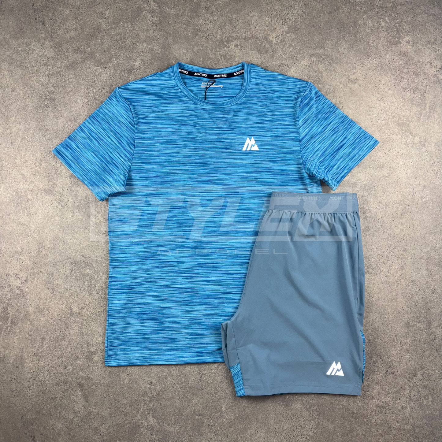 MONTIREX TRAIL SET (NEON BLUE)