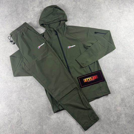 BERGHAUS WOVEN TRACKSUIT (KHAKI)